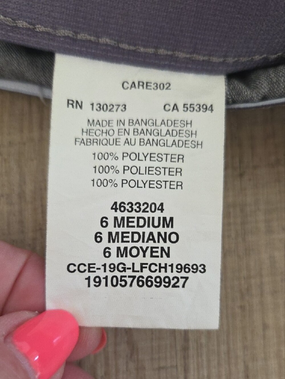Lee Wide Leg Women's Pants in Gray - Picture 5 of 6